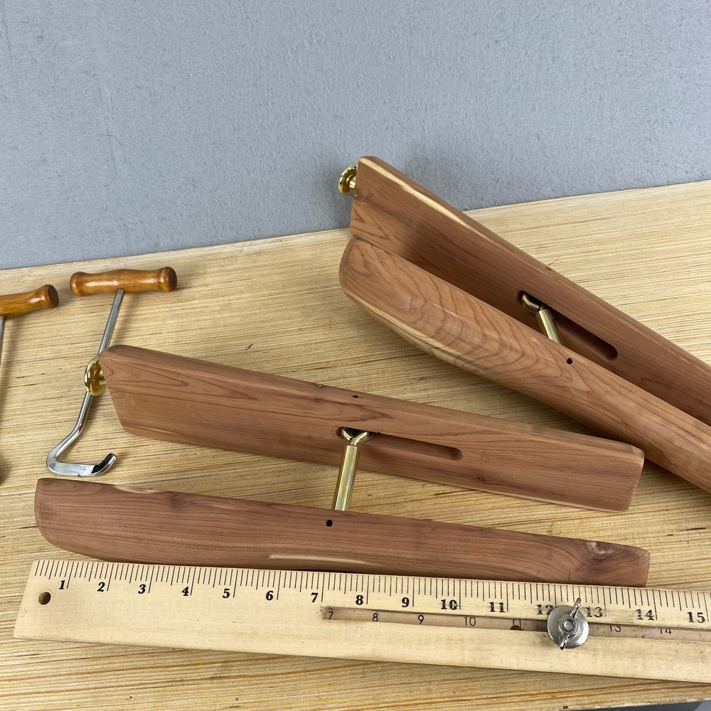 Cedar Boot Tree Shaft Shaper Cowboy & Tall Boot Inserts Shape Holders 14" - Picture 9 of 9